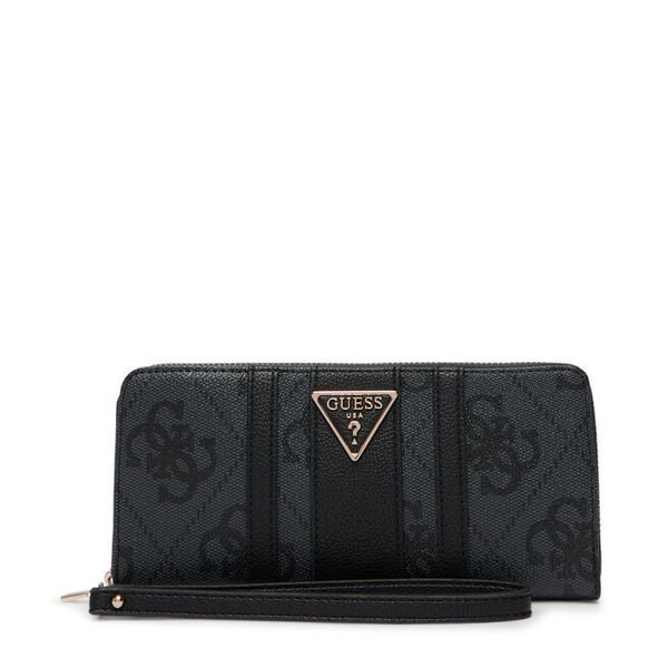 Portfel Guess. Czarne portfele damskie Guess, z aplikacjami. Za 339.99 zł.