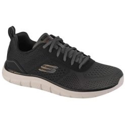 Buty treningowe męskie, Track - Ripkent. Czarne buty fitness męskie Skechers, trekkingowe. Za 298.36 zł.