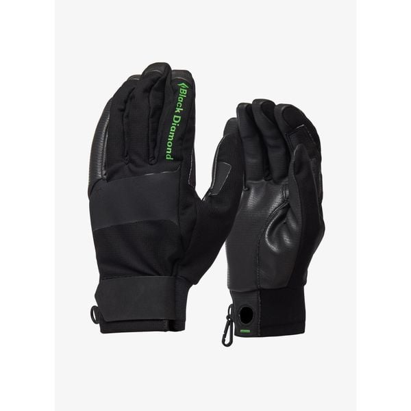 Rękawiczki damskie Black Diamond Torque Gloves. Czarne rękawiczki damskie Black Diamond, bez wzorów. Za 224.99 zł.