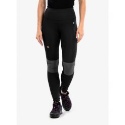 Spodnie trekkingowe damskie Fjallraven Abisko Trekking Tights Pro. Czarne spodnie dresowe damskie Fjällräven, s, bez wzorów. Za 489.99 zł.