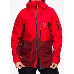 Kurtka z membraną damska Haglofs Vassi GTX Jacket. Czerwone kurtki damskie Haglöfs, bez kaptura. Za 1,898.99 zł.