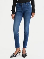 Patrizia Pepe Jeansy CP0509/D1HIB-C920 Granatowy Slim Fit. Niebieskie jeansy damskie Patrizia Pepe. Za 749.99 zł.