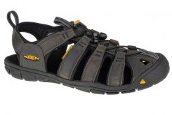 Buty trekkingowe męskie Keen Clearwater Cnx. Czarne buty trekkingowe męskie Keen, z materiału, bez zapięcia, outdoorowe. Za 621.00 zł.