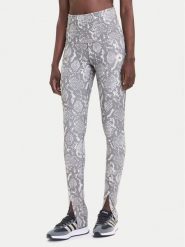 Adidas by Stella McCartney Legginsy Training Rolltop Splitcuff JM8477 Beżowy Slim Fit. Brązowe legginsy damskie adidas by Stella McCartney, l, bez wzorów, z syntetyku. Za 569.99 zł.