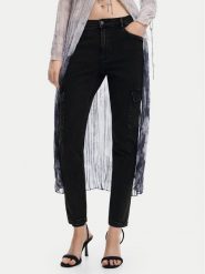 Desigual Jeansy Danubio 24WWPW07 Czarny Slim Fit. Czarne jeansy damskie Desigual. Za 249.99 zł.