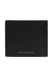 Tommy Hilfiger Portfel Th Seasonal Extra Cc And Coin AM0AM14798 Czarny. Czarne portfele męskie Tommy Hilfiger, bez wzorów, ze skóry. Za 349.99 zł.