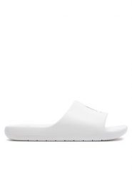 Armani Exchange Klapki XDP038 XV703 K488 Biały. Białe klapki damskie Armani Exchange, bez wzorów, z gumy, bez obcasa. Za 239.99 zł.
