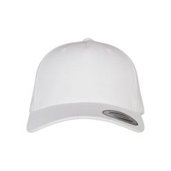 Zakrzywiona czapka snapback Flexfit Yp Classics Premium 5. Białe czapki męskie FLEXFIT, bez wzorów. Za 68.15 zł.