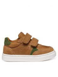 Geox Sneakersy B Nashik B465NC 0CL22 C6636 M Brązowy. Brązowe buty sportowe chłopięce Geox, bez wzorów, ze skóry, bez zapięcia. Za 169.99 zł.