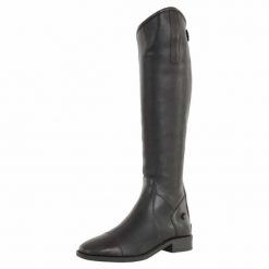 Buty jeździeckie z imitacji skóry Premiere Chesta. Czarne buty wizytowe męskie PREMIERE, z materiału, bez zapięcia. Za 430.00 zł.