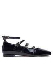 ALOHAS Baleriny Luke Onix S100056-01 Czarny. Czarne baleriny damskie Alohas, bez wzorów, z lakierowanej skóry, bez obcasa. Za 479.99 zł.