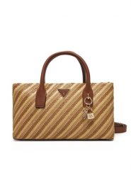 Guess Torebka HWWG92 10050 Beżowy. Brązowe torebki klasyczne damskie Guess, z aplikacjami, ze skóry, bez dodatków. Za 309.99 zł.