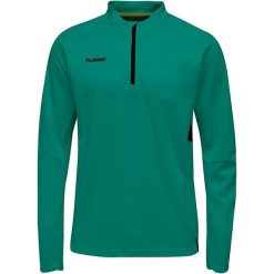 Męska bluza Hummel Tech Move Half Zip Green M. Zielone bluzy bez kaptura męskie HUMMEL, m. Za 201.99 zł.
