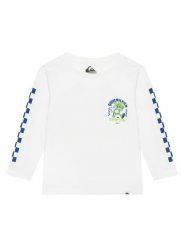 Quiksilver T-Shirt Ev Bloomsday EQKZT03572 Biały Regular Fit. Białe t-shirty chłopięce Quiksilver, bez wzorów, z bawełny, bez ramiączek. Za 89.99 zł.