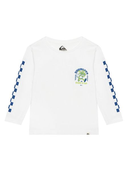 Quiksilver T-Shirt Ev Bloomsday EQKZT03572 Biały Regular Fit. Białe t-shirty chłopięce Quiksilver, bez wzorów, z bawełny, bez ramiączek. Za 75.99 zł.