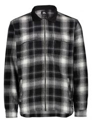 Quicksilver Kardigan "Quarrywood" w kolorze czarno-szarym rozmiar: XXL. Czarne kardigany męskie QUICKSILVER, xxl, bez wzorów, bez kołnierzyka. Za 166.10 zł.