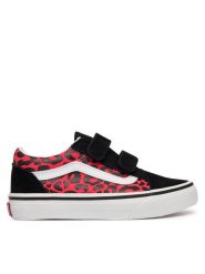 Vans Tenisówki Old Skool V VN000CYAFOC1 Różowy. Czerwone trampki i tenisówki dziewczęce Vans, bez wzorów, ze skóry, bez zapięcia. Za 259.99 zł.