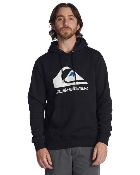 Bluza z kapturem dla Mężczyzn BIG LOGO. Czarne bluzy z kapturem męskie Quiksilver, m, z bawełny. Za 278.50 zł.