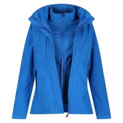 Damska Kurtka 3 W 1 Kingsley. Niebieskie kurtki damskie Regatta, xl, bez wzorów, bez kaptura. Za 441.99 zł.