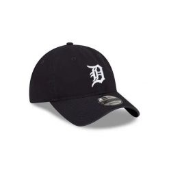 Czapka z daszkiem New Era Tigers MLB Core Classic 2.0. Niebieskie czapki męskie New Era, bez wzorów, z bawełny. Za 215.00 zł.
