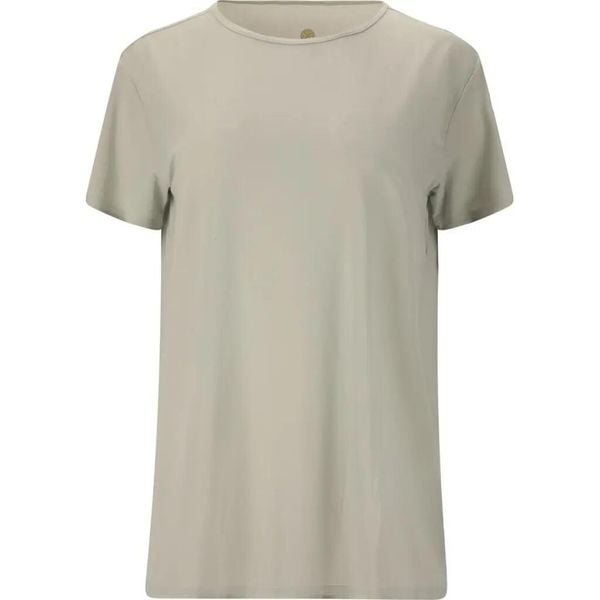 Koszulka damska Athlecia Lizzy. Brązowe bluzki damskie Endurance, bez kołnierzyka, bez ramiączek. Za 138.50 zł.