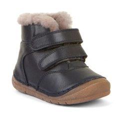 Buty dziecięcie za kostkę Froddo (G2110143). Czarne buty trekkingowe męskie Froddo, za kostkę, bez zapięcia, trekkingowe. Za 219.00 zł.