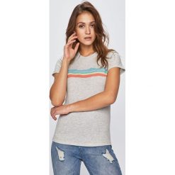 Review - Top. Szare topy damskie Review, l, bez wzorów, z bawełny, bez kołnierzyka. W wyprzedaży za 39.90 zł.