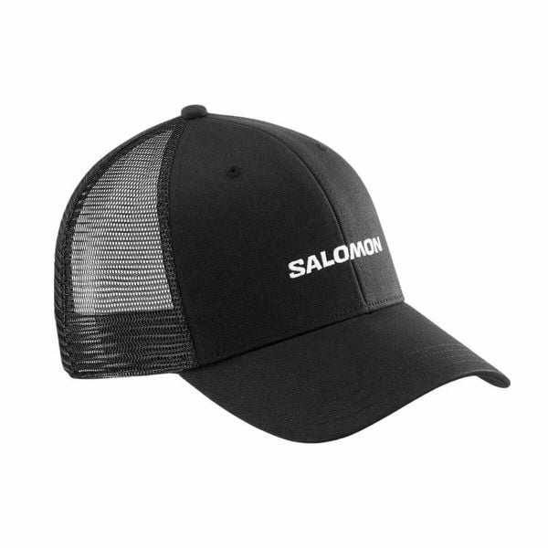 Czapka sportowa Salomon LC2428900 Czarny. Czarne czapki męskie Salomon, bez wzorów, sportowe. Za 189.30 zł.