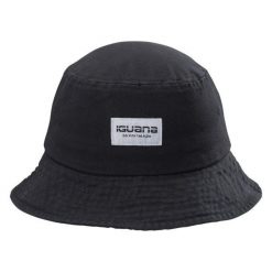 Czapka Z Daszkiem Dla Dorosłych Unisex Viamo Logo Bucket Hat. Czarne czapki męskie IGUANA, bez wzorów. Za 113.99 zł.