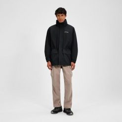Kurtka wodoodporna Berghaus Cornice 2.0. Czarne kurtki męskie Berghaus, l, bez wzorów, z gore-texu. Za 1,752.95 zł.