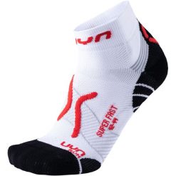Skarpety do biegania męskie Uyn Run Super Fast White. Białe skarpetki męskie UYN, bez wzorów. Za 74.99 zł.