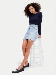 Gap Bluzka 540606-00 Granatowy Regular Fit. Niebieskie bluzki damskie GAP, xs, bez wzorów, bez ramiączek. Za 119.99 zł.