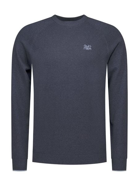 NEW ZEALAND AUCKLAND Sweter w kolorze granatowym rozmiar: 3XL. Niebieskie swetry męskie New Zealand Auckland, xl, bez wzorów, ze splotem, bez kołnierzyka. Za 178.79 zł.