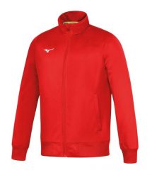 Kurtka z dresu Mizuno Team Core. Czerwone kurtki treningowe męskie Mizuno, m, bez wzorów, z dresówki, na fitness i siłownię. Za 172.50 zł.
