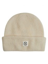 MOSS COPENHAGEN Czapka "Hope" w kolorze kremowym rozmiar: onesize. Brązowe czapki zimowe damskie MOSS COPENHAGEN, z materiału. Za 86.99 zł.