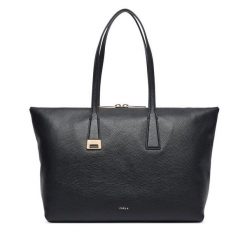 Torebka Furla. Czarne torebki klasyczne damskie Furla, bez wzorów, bez dodatków. Za 1,649.00 zł.