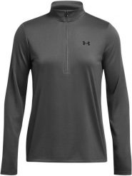 Under Armour Koszulka sportowa "Tech" w kolorze szarym rozmiar: S. Szare bluzki sportowe damskie Under Armour, s, bez wzorów, z materiału, bez ramiączek. Za 134.95 zł.