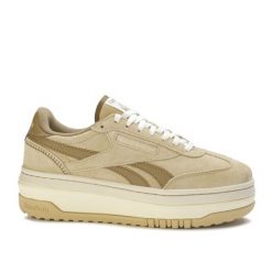Buty damskie sportowe platformy Reebok SS-CAMPIO EXTRA. Brązowe buty sportowe na co dzień damskie Reebok, bez wzorów, z jeansu, trekkingowe. Za 249.00 zł.
