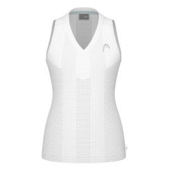 Damski tank top Head Performance. Białe topy damskie HEAD, bez wzorów, bez kołnierzyka. W wyprzedaży za 282.80 zł.