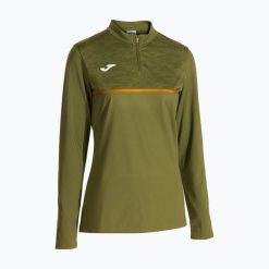 Bluza do biegania damska Joma Record III. Zielone kurtki do biegania damskie Joma, l, z aplikacjami, z elastanu, bez kaptura. Za 129.99 zł.