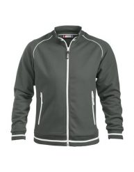 Clique Kurtka unisex Craig z dzianiny strukturalnej z podszyciem – pistol. Szare kurtki męskie CLIQUE, uniwersalny, bez wzorów, z bawełny, bez kaptura. Za 290.73 zł.