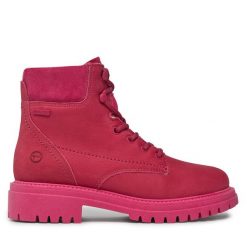 Trapery Tamaris. Czerwone trapery damskie Tamaris, bez obcasa. Za 619.99 zł.