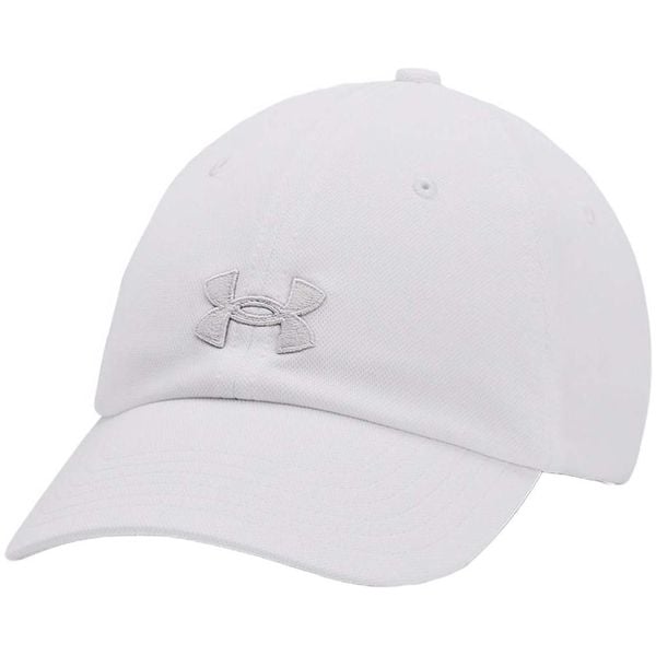 Czapka z daszkiem damska Under Armour Blitzing Adj OSFM. Białe czapki z daszkiem damskie Under Armour, bez wzorów. Za 52.99 zł.
