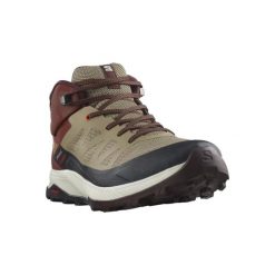 Buty trekkingowe męskie Salomon Outrise Mid Gtx. Buty trekkingowe męskie Salomon, bez zapięcia, trekkingowe. Za 512.00 zł.