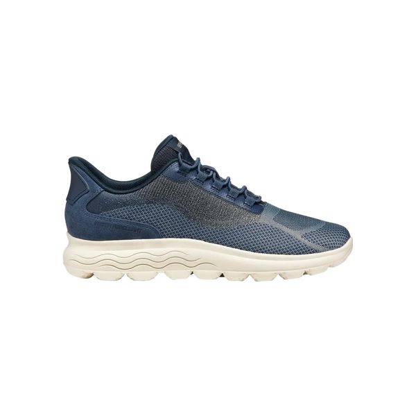Buty sportowe damskie Geox Spherica Plus. Niebieskie buty sportowe na co dzień damskie Converse, z aplikacjami, z materiału, trekkingowe. Za 422.50 zł.