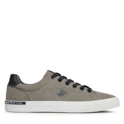 Tenisówki Beverly Hills Polo Club. Szare trampki i tenisówki męskie Beverly Hills Polo Club, bez wzorów, bez zapięcia. Za 199.99 zł.