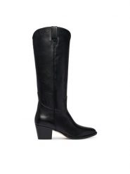 LAUREN RALPH LAUREN Kozaki 802P15663001 Czarny. Czarne kozaki damskie Lauren Ralph Lauren, bez obcasa, na słupku. Za 1,499.00 zł.