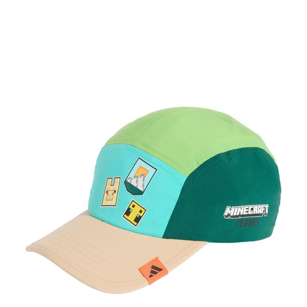 Czapka Adidas Minecraft Youth. Niebieskie czapki męskie Adidas, bez wzorów. Za 99.95 zł.
