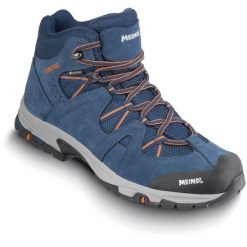 Buty trekkingowe męskie MEINDL Cornwall Mid GTX. Niebieskie buty trekkingowe męskie MEINDL, z gore-texu, bez zapięcia, trekkingowe, gore-tex. Za 999.00 zł.