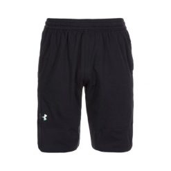 Krótki Under Armour THREADBORNE VANISH FITTED. Czarne szorty męskie Under Armour, bez wzorów, z materiału. Za 267.85 zł.
